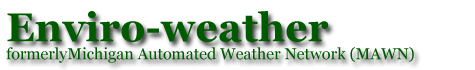 Enviro-weather, formerly Michigan Automated Weather Network
