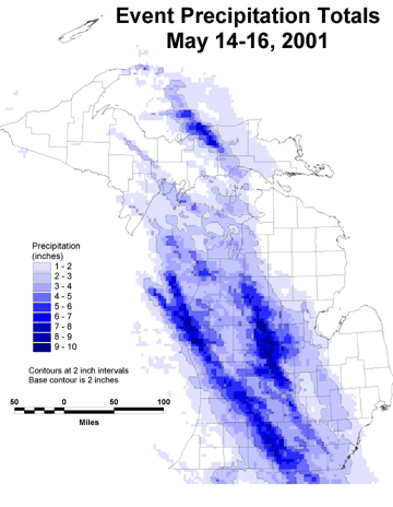 Heavy Rain Event of May 14-16th, 2001