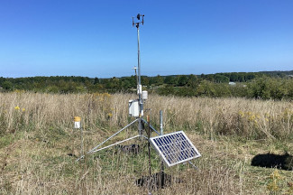 Weather instruments at Folklor Wine & Cider, Charlevoix