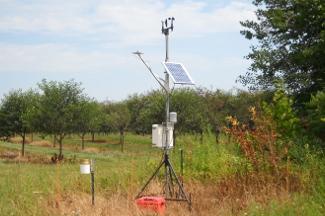Weather instruments at Seaquist Orchards, Egg Harbor