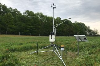 Weather instruments at Riveridge Produce, Grant