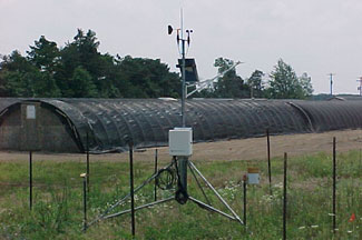 Weather instruments at Northland Farms Inc., West Olive
